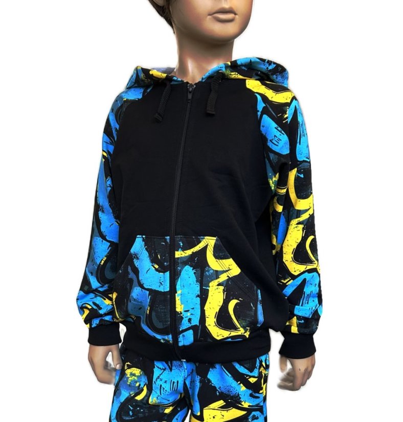 Tepláková souprava ZIPPER DIGI GRAFITY 7