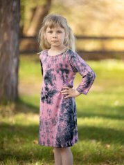 Dievčenské bambusové šaty, batika