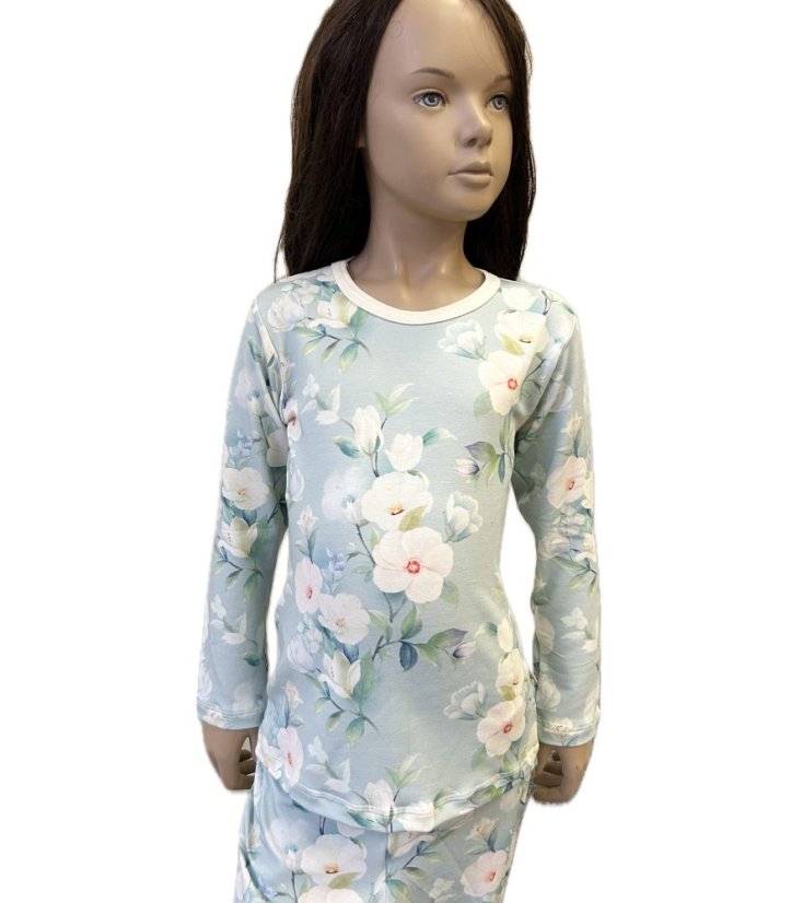 Tričko BAMBUS DIGI FLOWERS 21