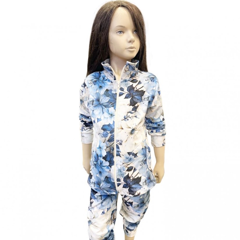 Detská tepláková súprava na zips, víla z údolia