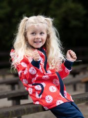 Dětská softshellová bunda s fleecom