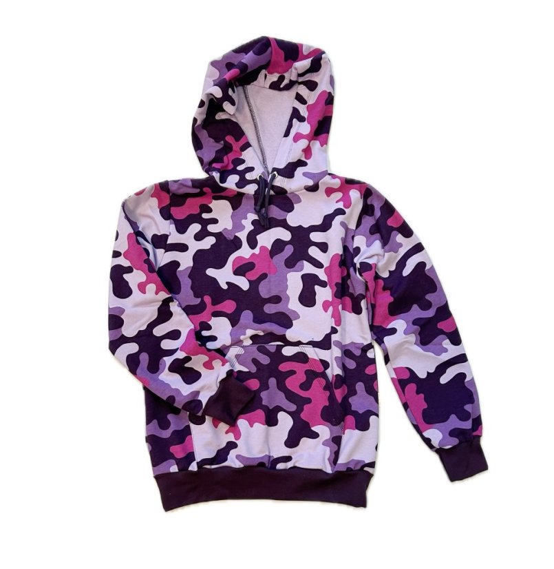 Mikina HOODY PINK MASK