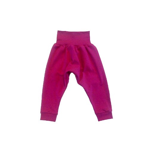 Dámské harémové kalhoty SATYAM cyklamové (Velikost XL dámské)