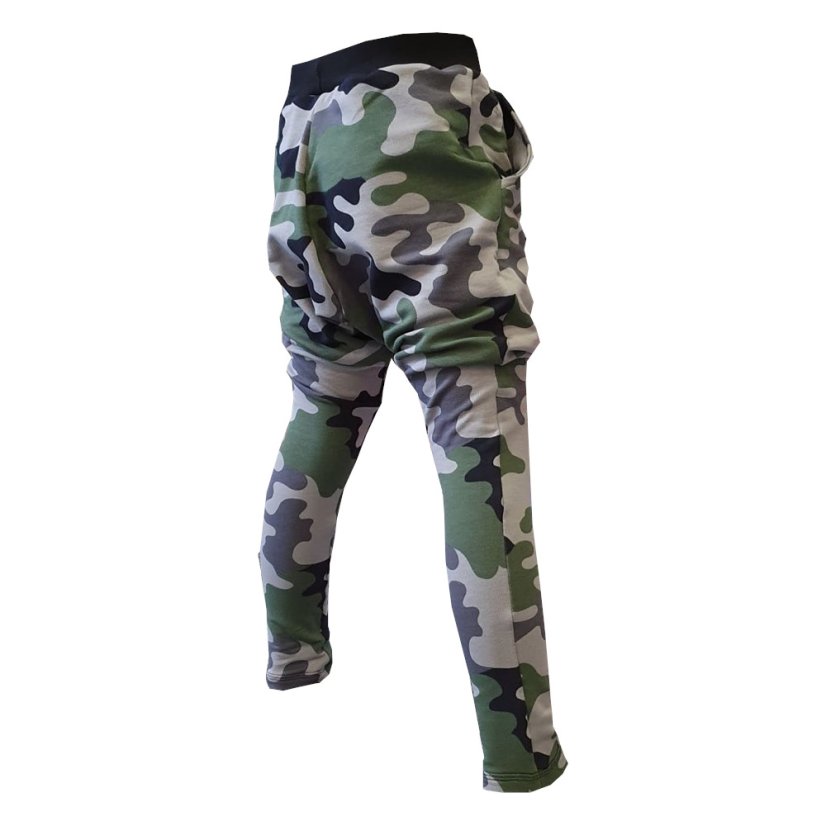 teplaky parkour khakimask