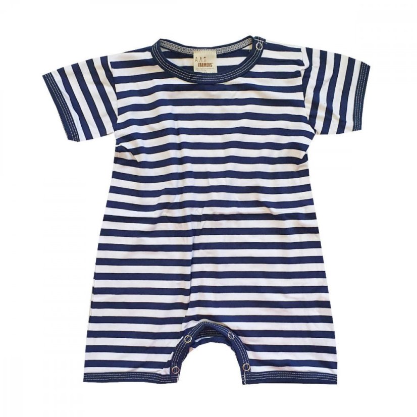Dětský letní overal BAMBUS, námořník
