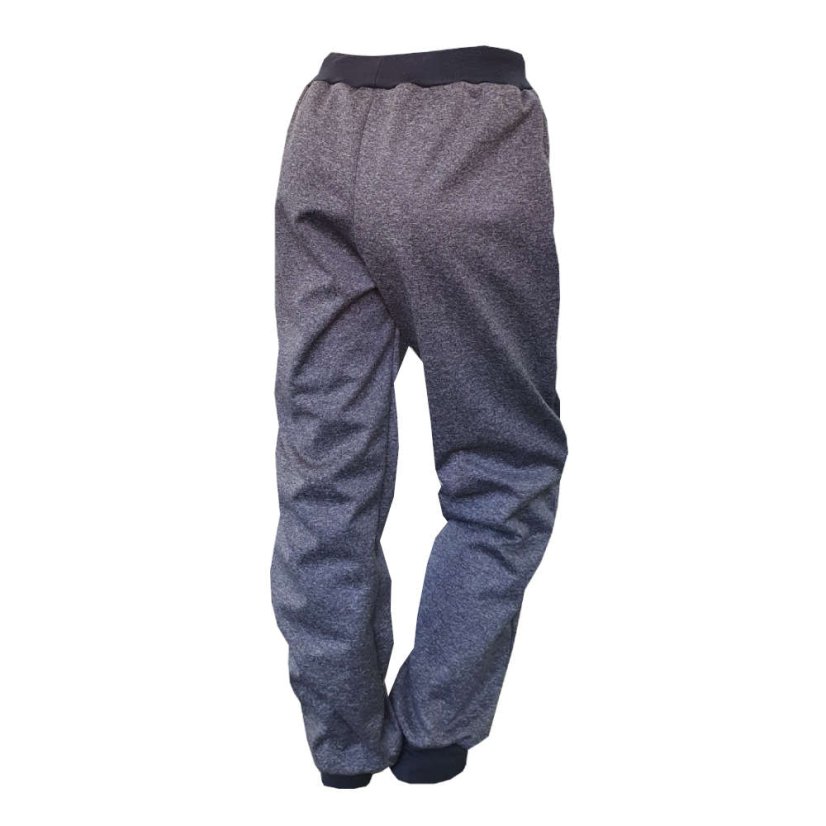 Softshellové kalhoty THIN ELAST GREY MELE