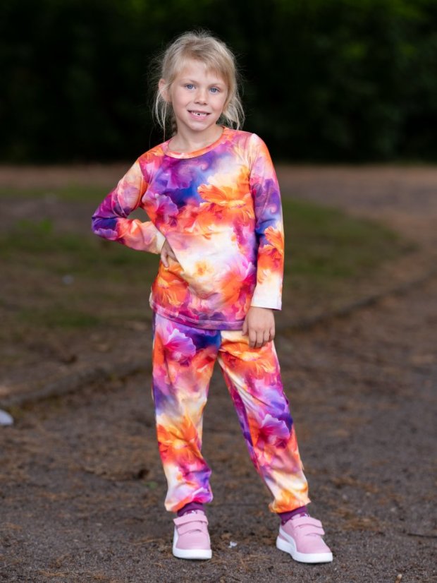 Dětské tričko, červánková zahrada