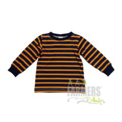 Dětské tričko BLUEWAY oranž manžeta (Velikost 92-98)