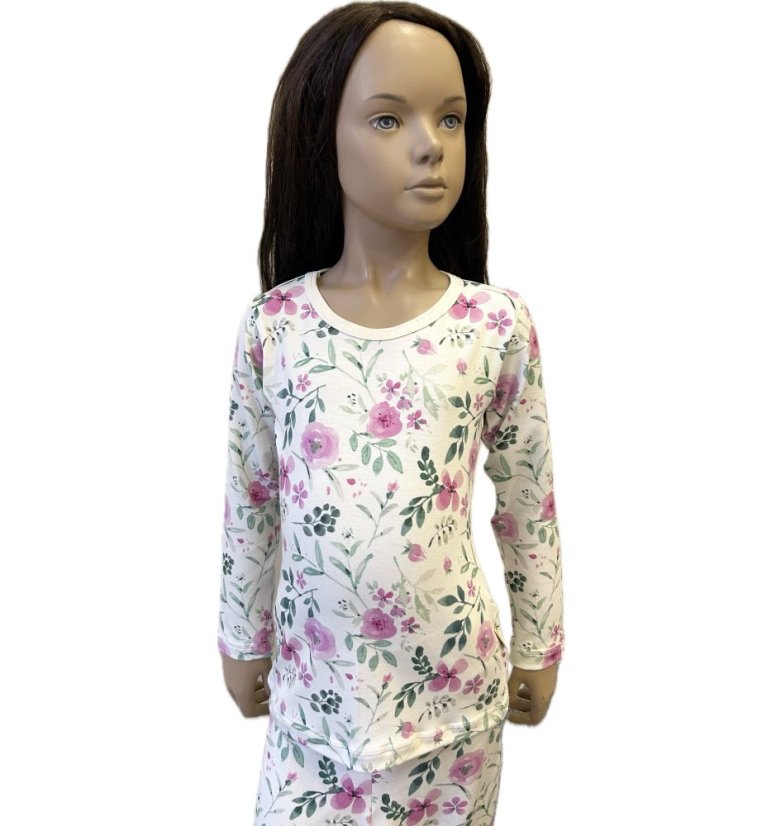 Tričko BAMBUS DIGI FLOWERS 18