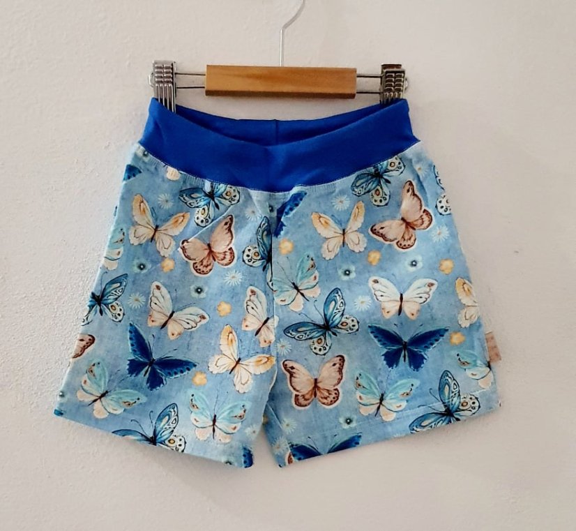 Krátké kraťasy DIGI JEANS BUTTERFLY