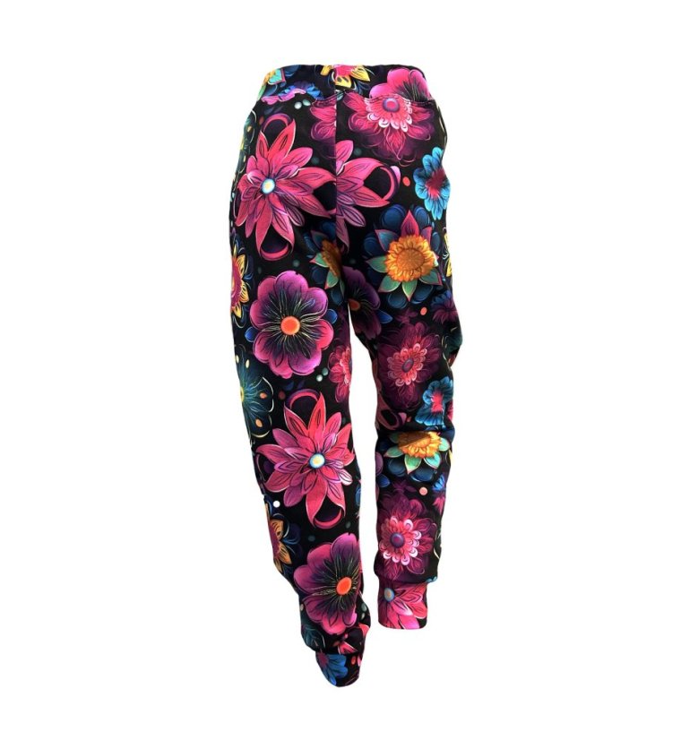 Dětské tepláky, rozkvetlá noc