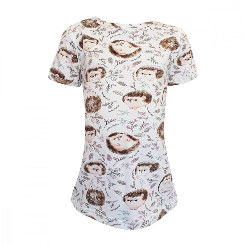 Dívčí tričko, ježečci krátký rukáv