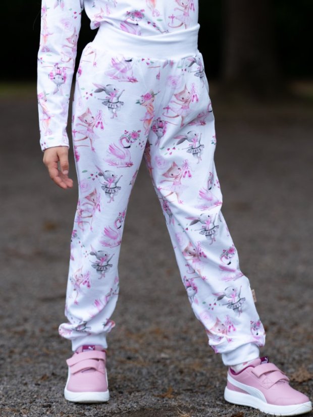 Dětské pyžamo, malé baletky