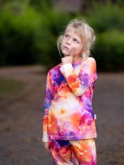 Dětské tričko, červánková zahrada