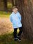 Detská mikina ZIPPER FLUFFY BABY BLUE