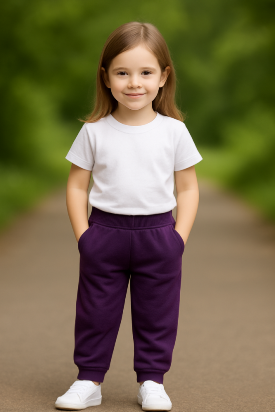 Dětské tepláky do manžety