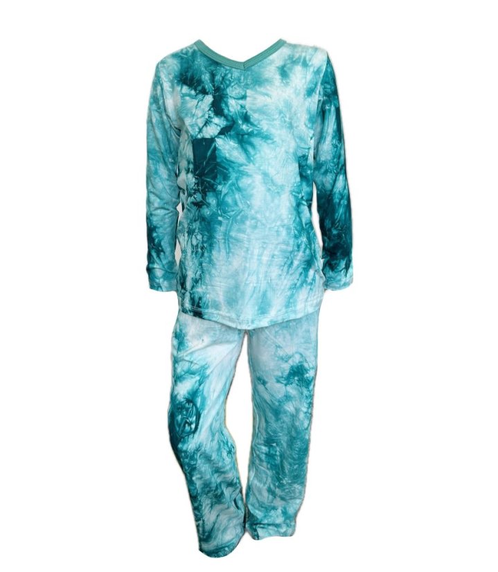 Pánské pyžamo BAMBUS BATIKA GREEN