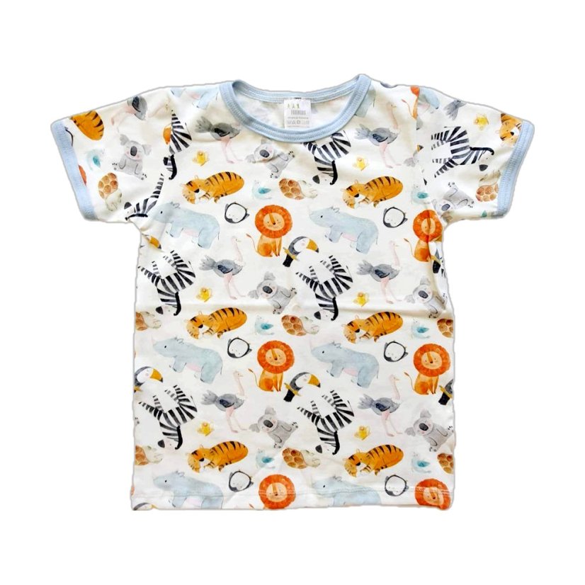 Pánské tričko, kamarádi ze zoo krátký rukáv