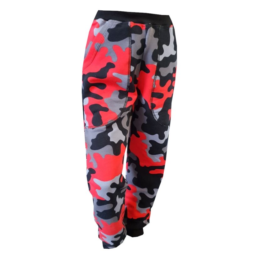 teplaky manzeta red mask