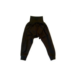Dětské harémové kalhoty hnědé (Velikost 92-98)