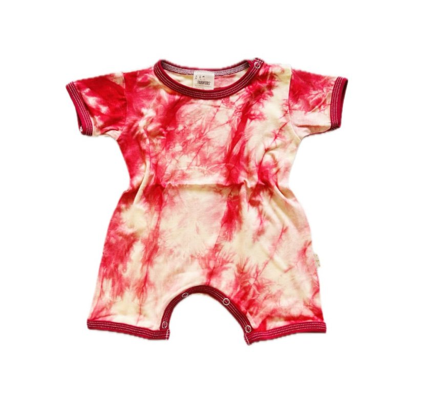 Detský letný overal BAMBUS, batika