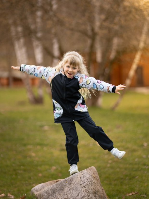 Dětské softshellové kalhoty THIN bez fleecu