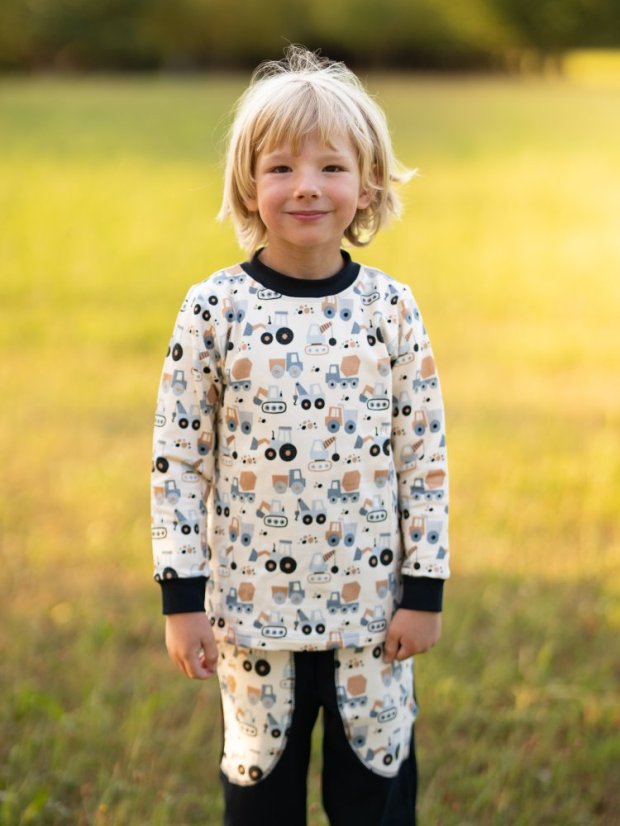 Detská mikina, malý stavitel