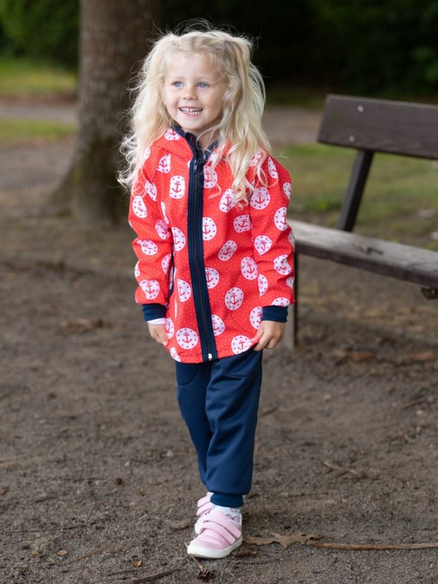 Dětské softshellové kalhoty THIN bez fleecu