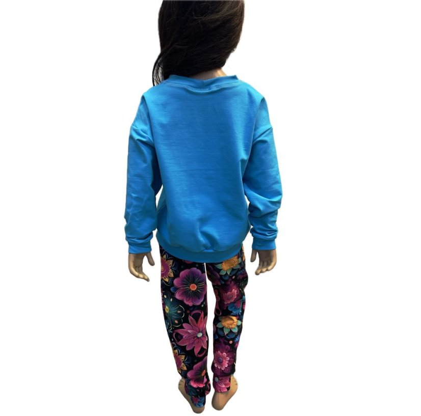 Detská mikina HIP TYRKYS