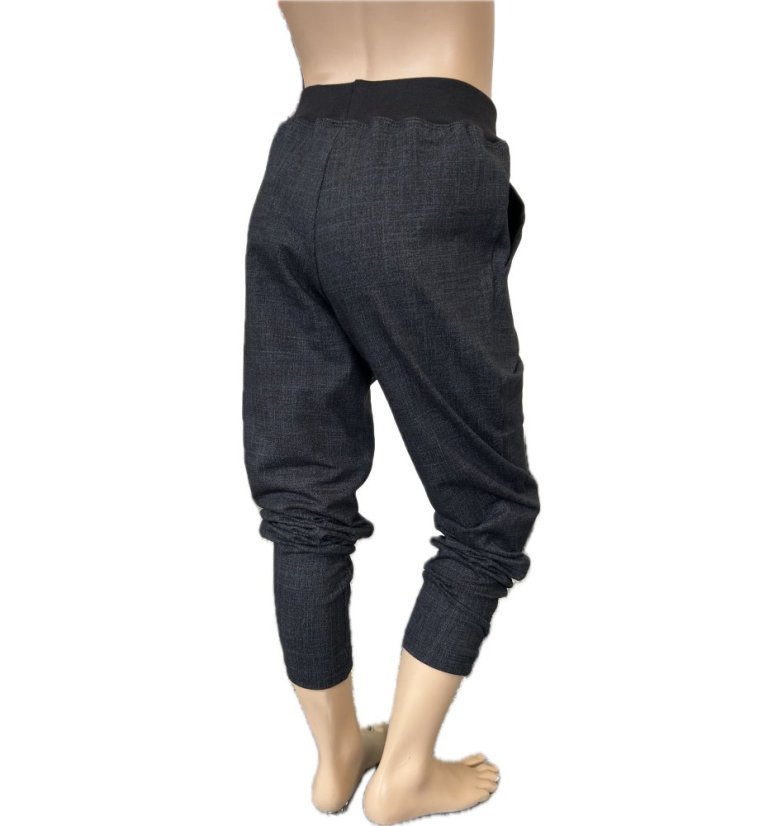 Dětské tepláky JOGGER JEANS BLACK lehké