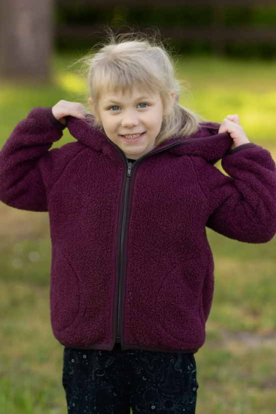 Dětská mikina na zip FURRY