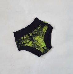 Kalhotky/slipy BAMBUS batika limet