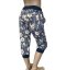 3/4 KALHOTY WOW DIGI JEANS FLOWERS