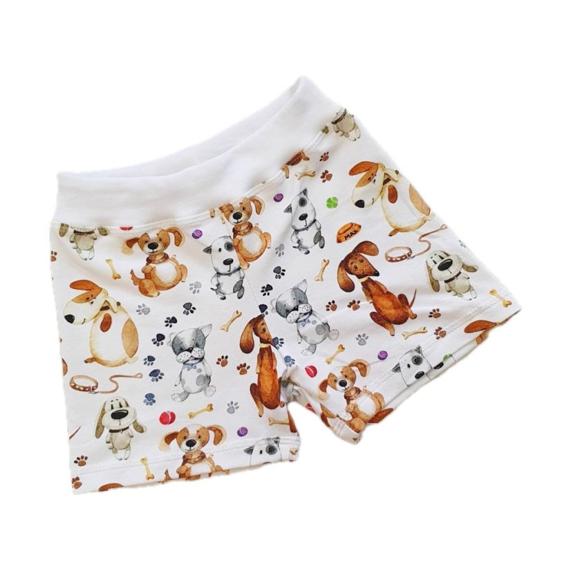 Detské krátke šortky DIGI DOGS 1