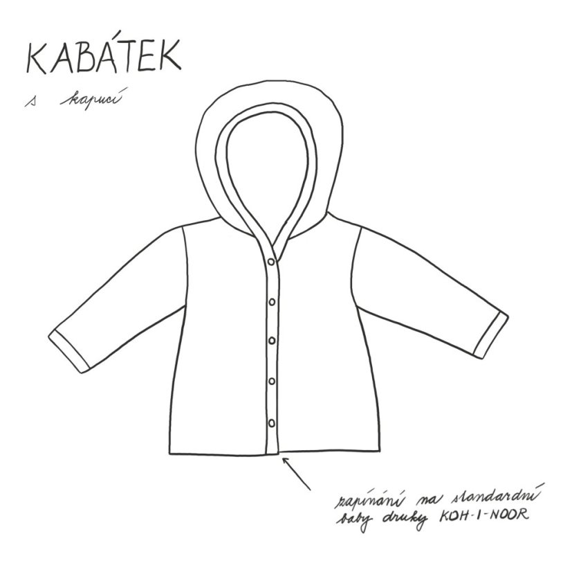 Detský kabátek HOODY DIGI WINTERTIME 1