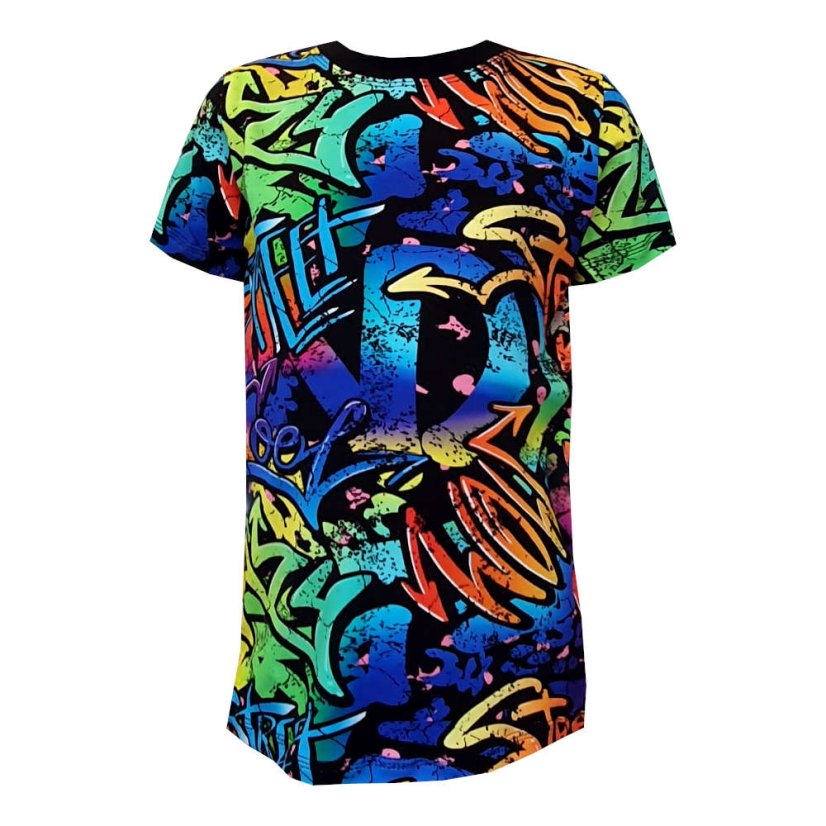 Pánske tričko s krátkym rukávom, graffiti boom