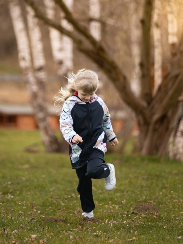 Dětská softshellová bunda bez fleecu