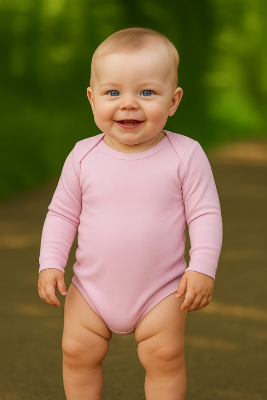 Dětské body z bio bavlny