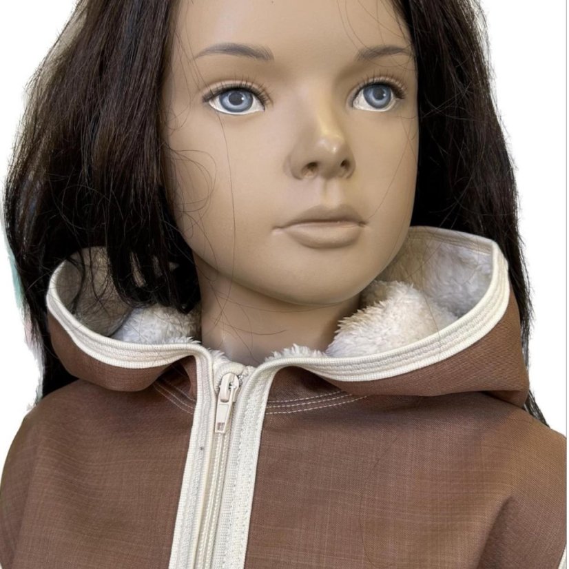 Detská softshellová vesta BARÁNEK NUTS