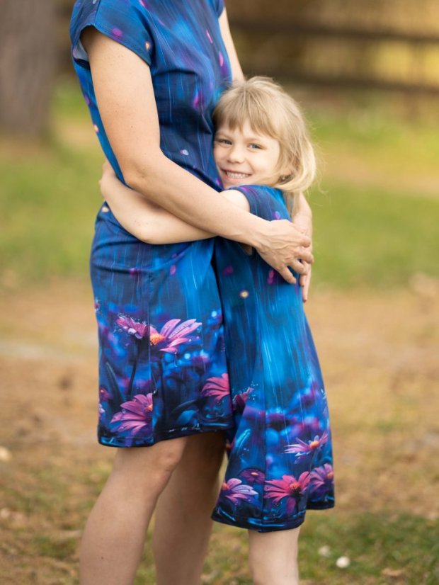 Dámské bavlněné šaty, FLOWERS 13