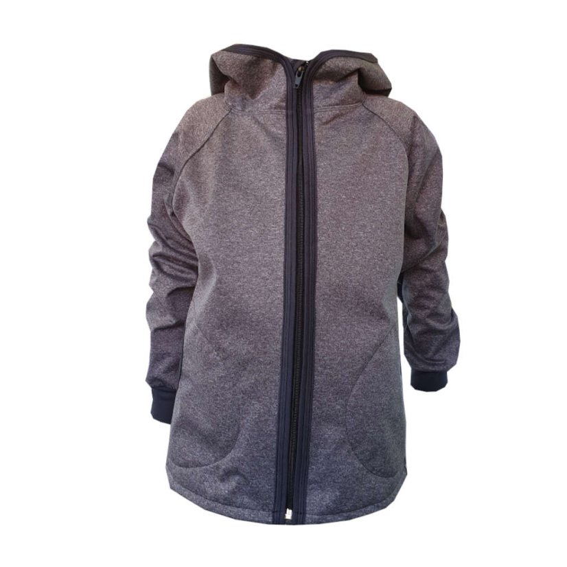 Dětská softshellová bunda s fleecem elastická