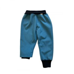 Softshellové kalhoty GROW JEANS BLUE