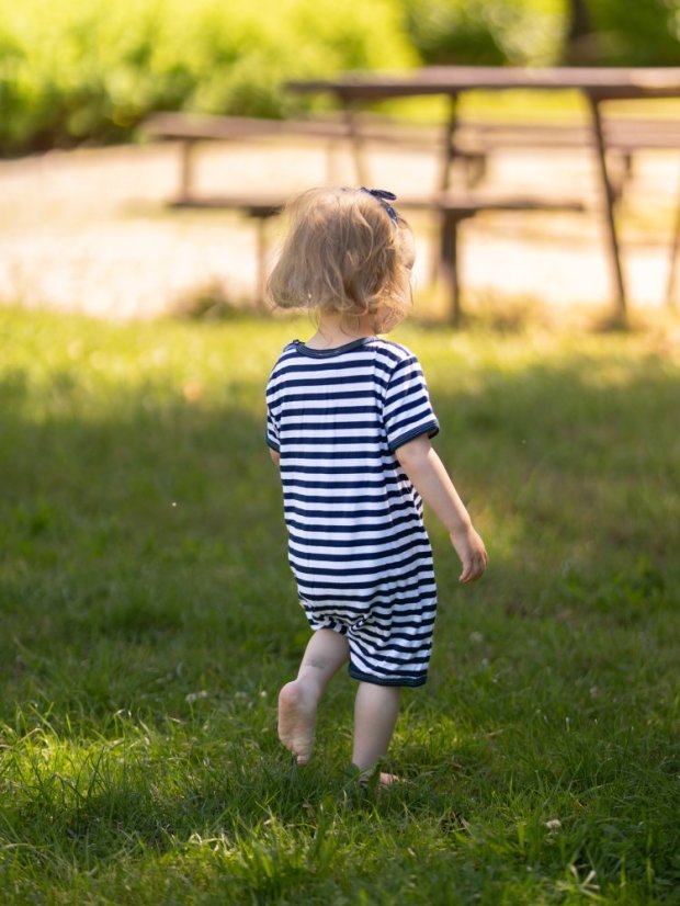 Dětský letní overal BAMBUS, námořník