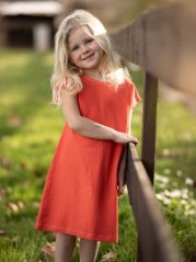 Dievčenské bambusové šaty