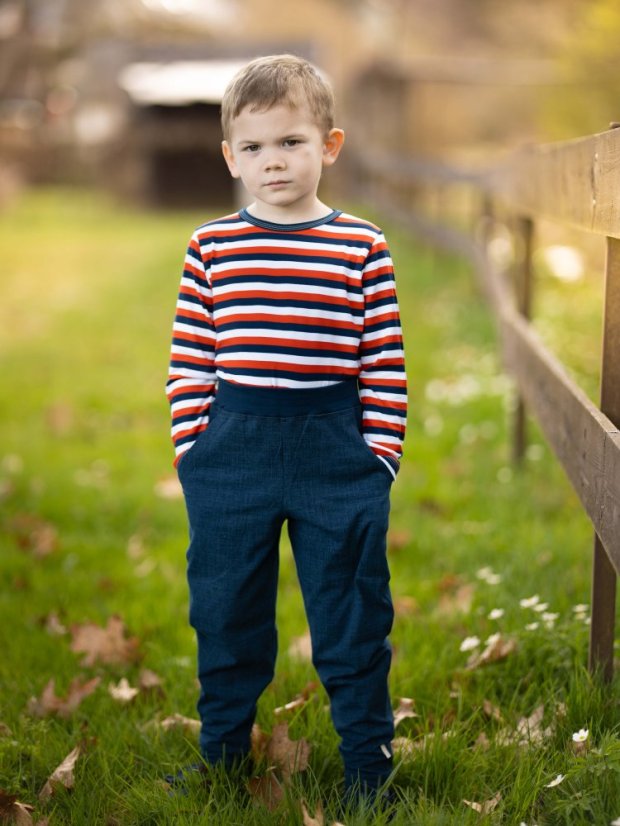 Detské nohavice JOGGER JEANS BLUE