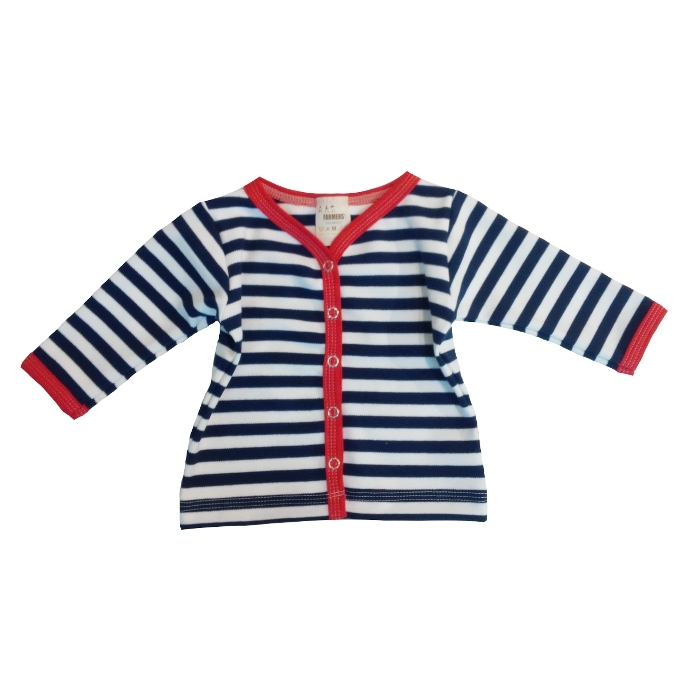 Dětský kabátek NAVY - RED (Velikost 86)