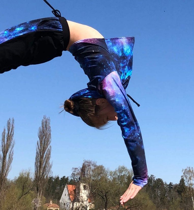 mikina parkour galaxy