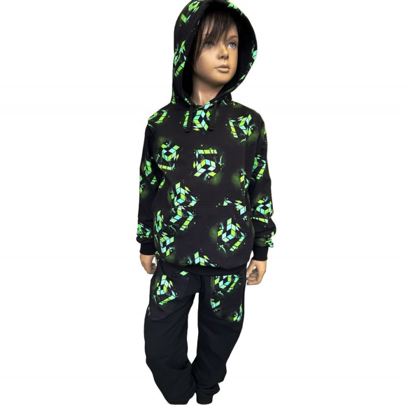 Dětská tepláková souprava, herní únik