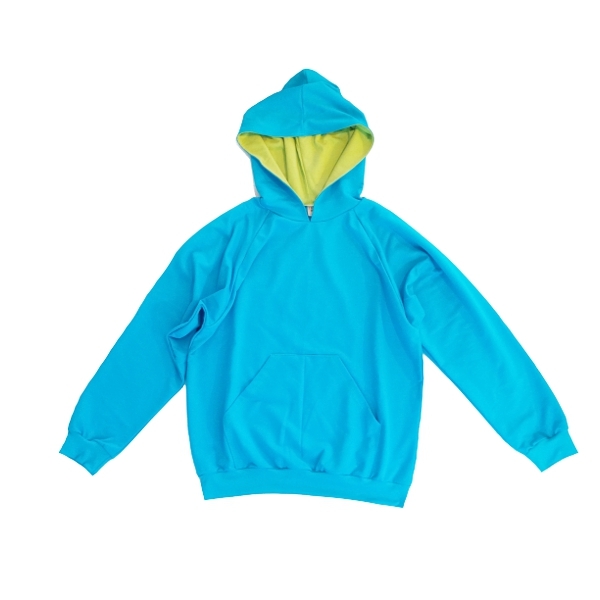 Pánská mikina tyrkysová (Velikost XL pánské)