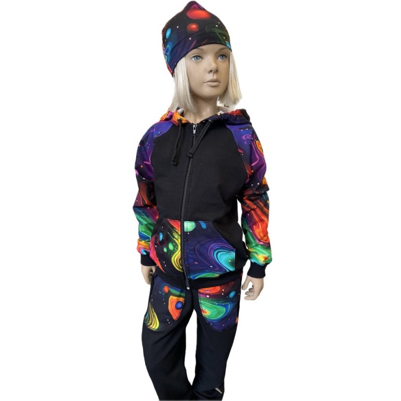 Dětská tepláková souprava ZIPPER DIGI GALAXY 3